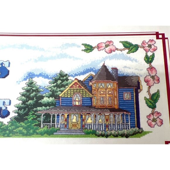 Bless This House Counted Cross Stitch Pattern By Vickery Collection - Picture 1 of 4